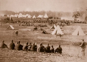 Campamento de prisioneros confederados, 1861-65
